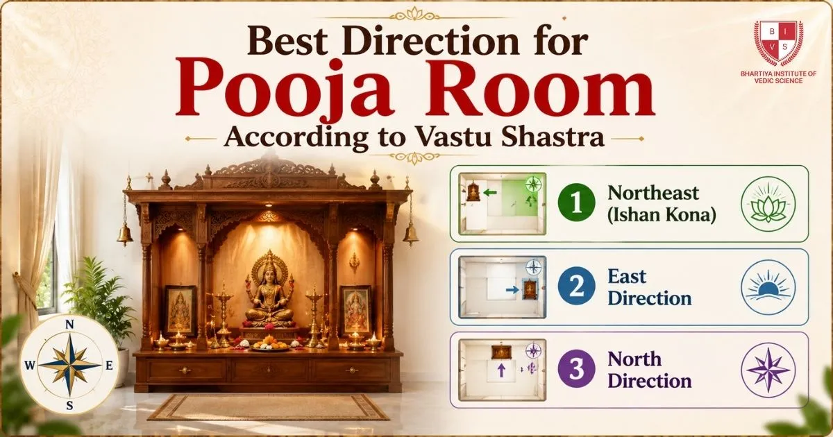 Best Direction For Pooja Room According to Vastu Shastra